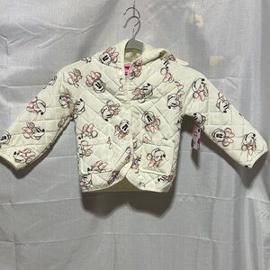 Disney Junior Minnie Mouse Spring/Fall Jacket NWT